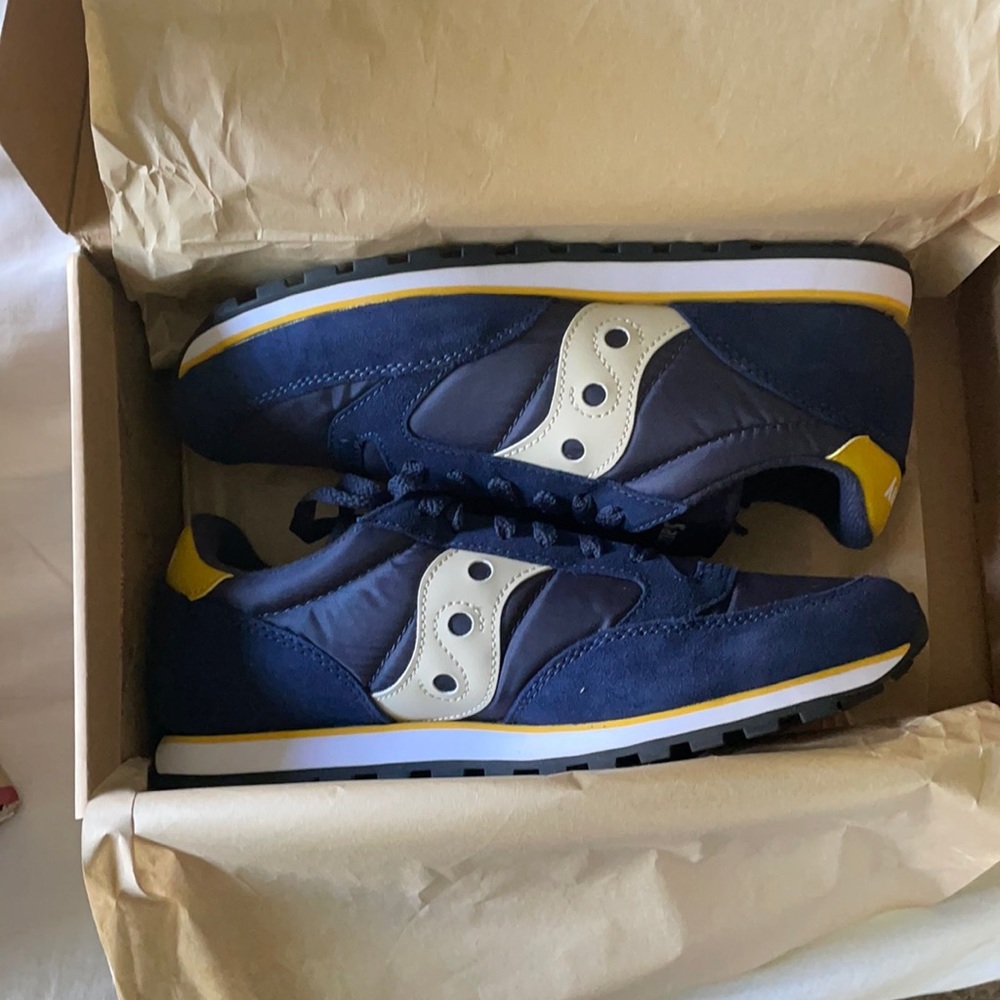 Brand New Men’s Saucony Jazz Lowpro - Navy